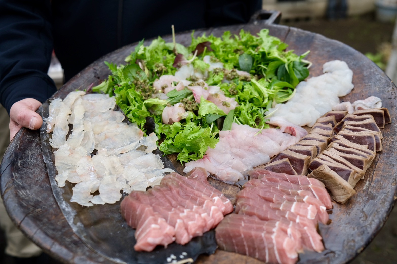 赤酢の手巻寿司